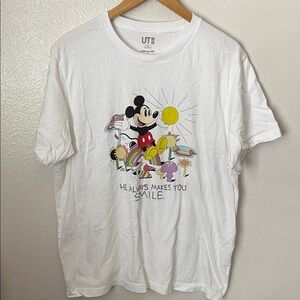 Uniqlo Jeremyville Disney Mickey Mouse 100% cotton graphic tee XL unisex